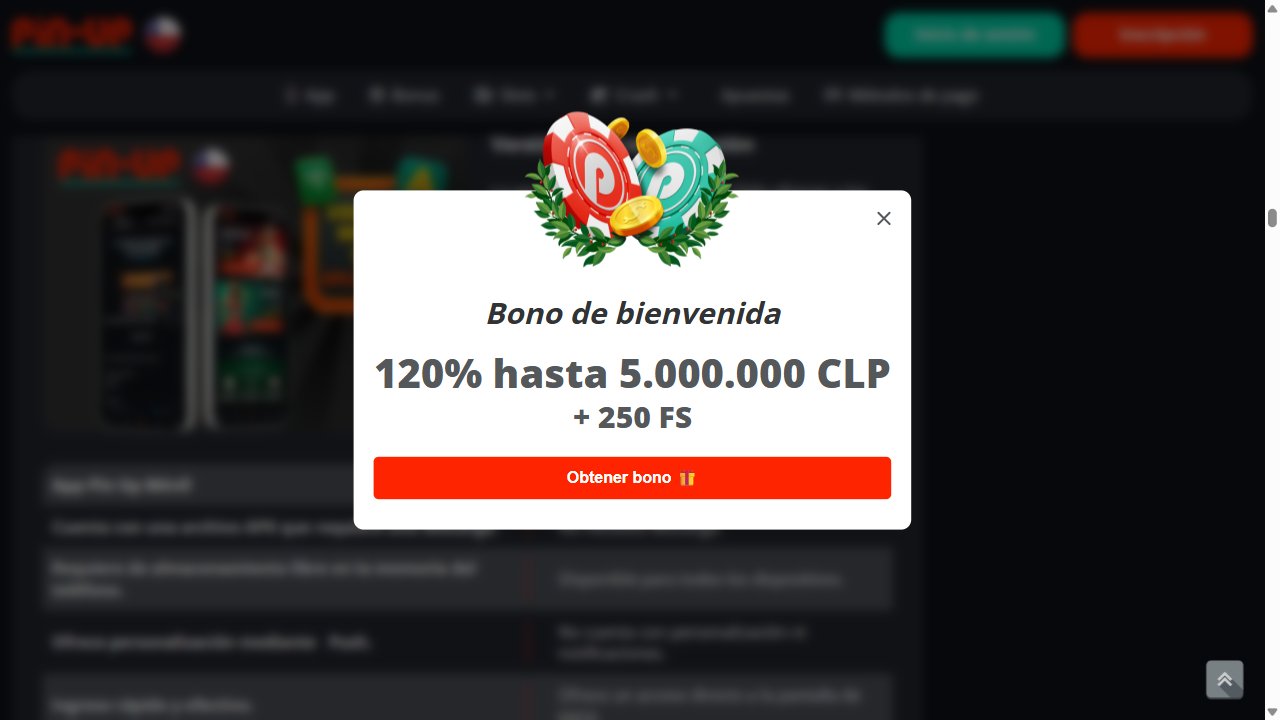 Pantalla de verificación KYC en Pin-Up Casino Chile